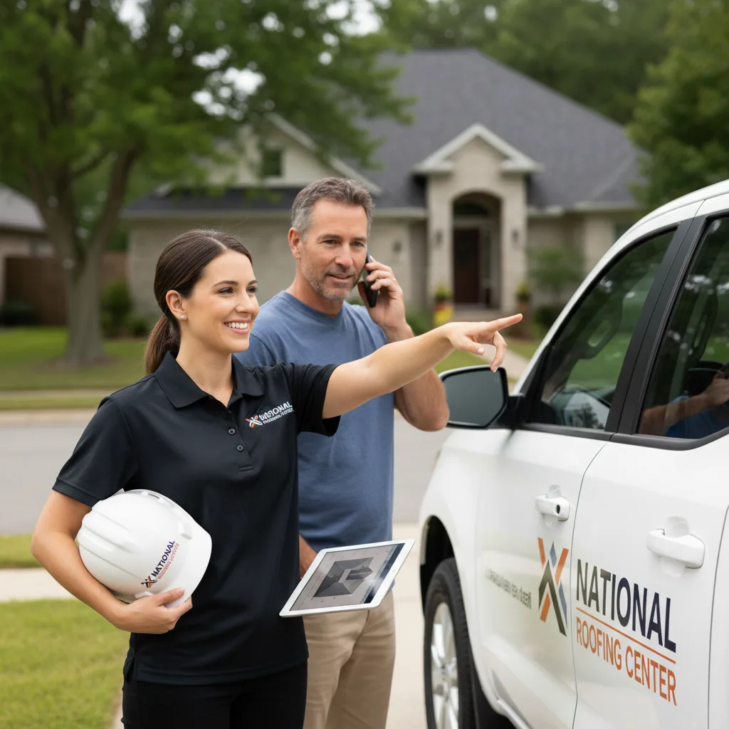 National Roofing Center customer support in Cloverdale